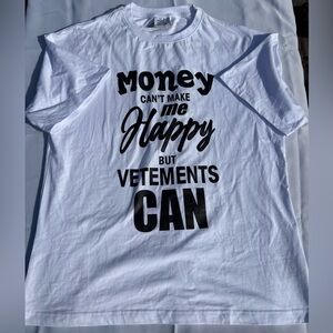 Vetements × VTMNTS
Vetements Slogan Tee
